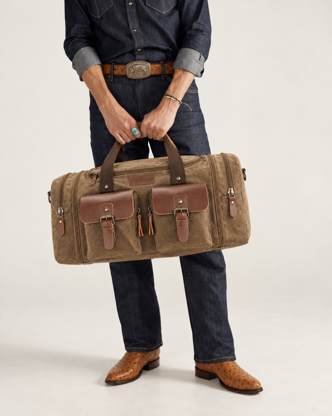 Wildroads Waxed Weekender Bag 50L